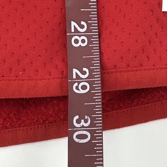 Washington Nationals Mens XXL Red Nike Pro Fitted BSBL Dri-Fit Crewneck MLB - Picture 9 of 11